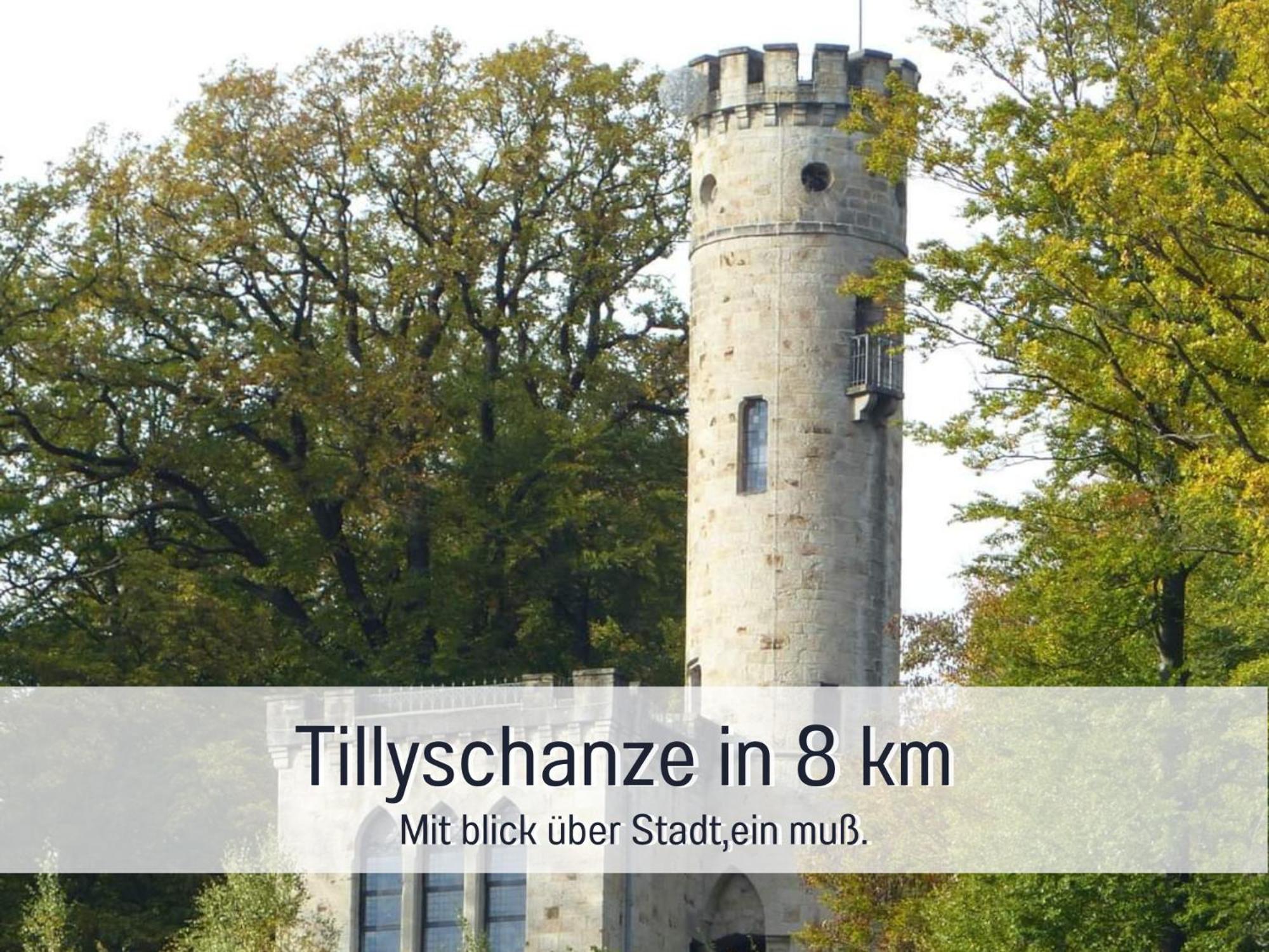 Am Feldrain - Urlaub Mit Hund Im Weserbergland Hannoversch Münden Exterior foto